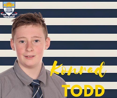 Congratulations to Konrad