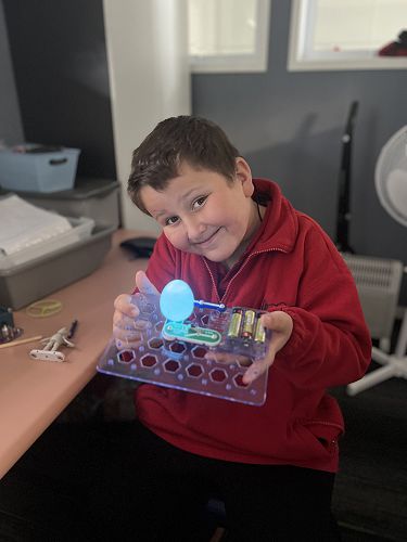 Egg-cellent Sparks Lighting Up Learning with My Circuit! Charlee