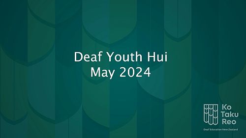 Video: Deaf Youth Hui May