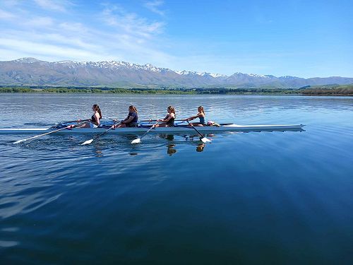 Novice Rowers - Learn to Row Programme.  Emmerson Ward, Zara Rawcliffe, Paige Ward & Emma Habraken