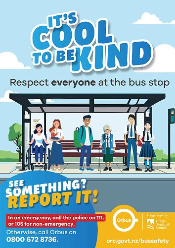 Let’s look out for each other around buses and other public spaces