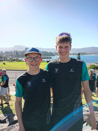 Ruie and Henry Take on the World Stage at Triathlon Championships