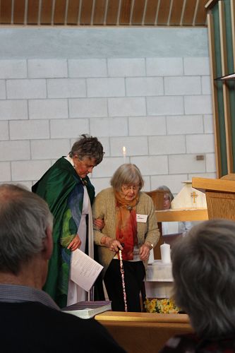 The Ven Bark Walker and Joan Andrews