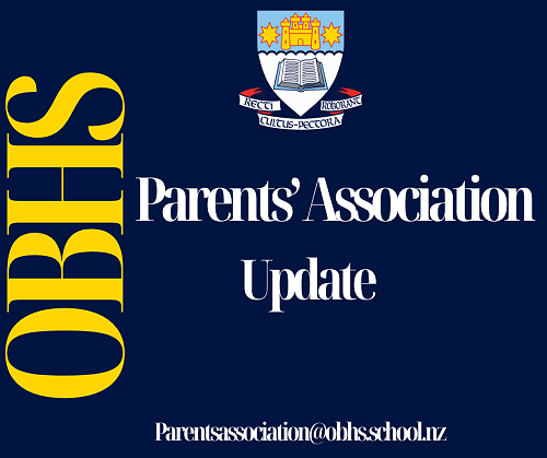 OBHS Parents' Association Monthly Update
