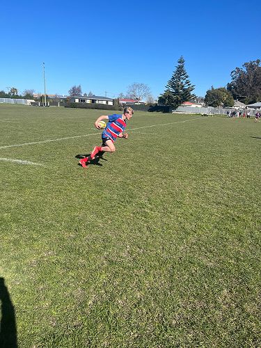 Ferguson about to stretch his legs!