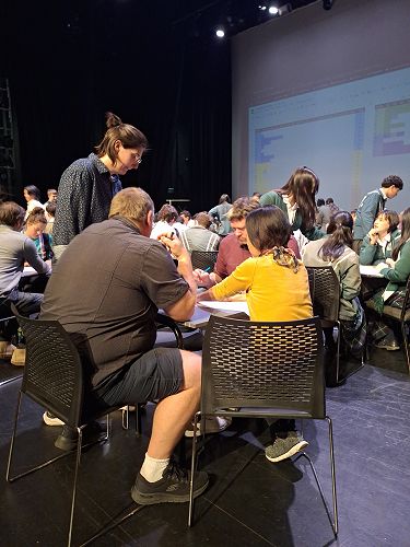 Staff v Senior Student Cantamath 2025