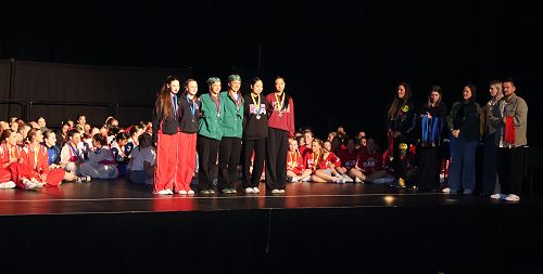 Synergy with their 1st place medal