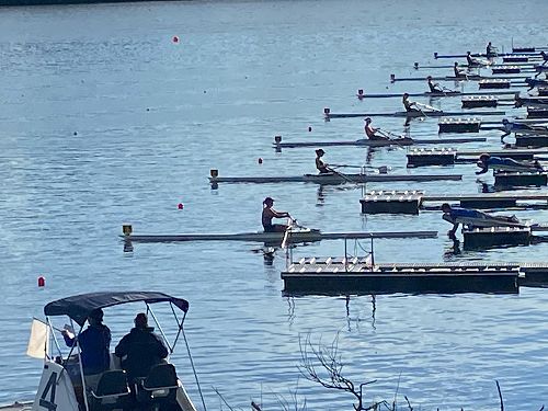 Marlie Ross in lane 1 (Closest)