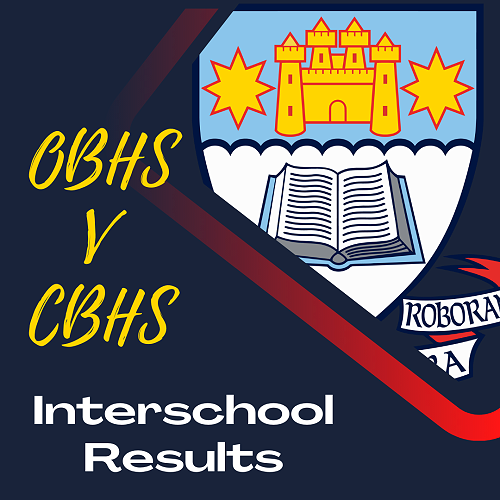 OBHS v CBHS Interschool Results