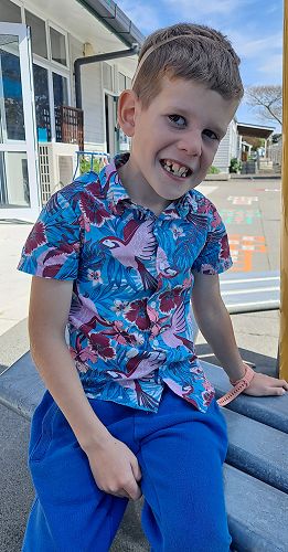 Hugo at Loud Shirt Day