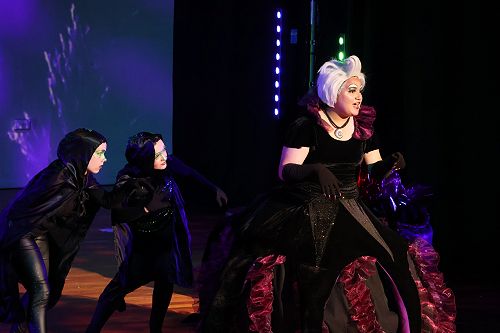 The scheming villains - Ursula, Flotsam and Jetsam