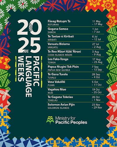 Pasifika Language Weeks