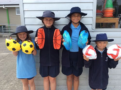 Sports equipment from NZCT grant