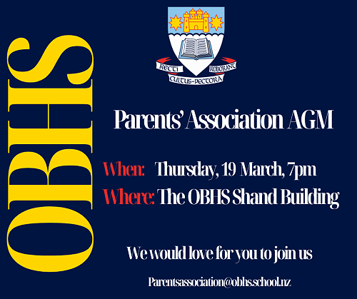 OBHS Parents Association AGM
