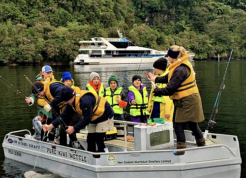 Fishing near Brasell Point