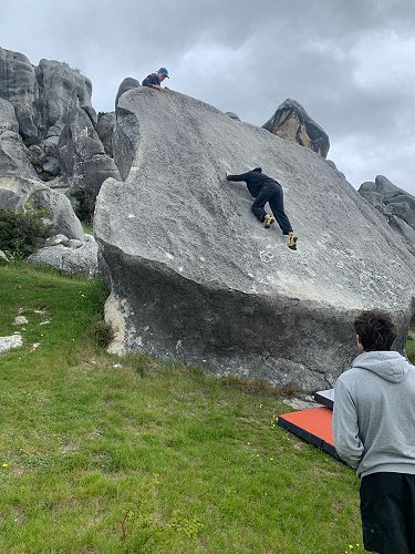 Climbing Crew Conquer Castle Hill
