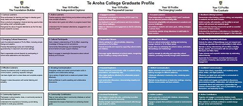 Graduate profile - all year levels