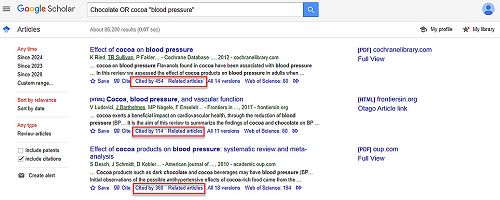 Cited by and Related articles links are worth exploring for further research on your topic.