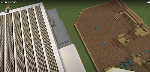 Model school solar & adventure playground - DT - Minecraft Ed