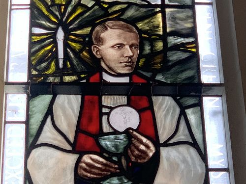 Rev'd Arnold Spencer Smith (image in memorial window, All Saints, Dunedin)