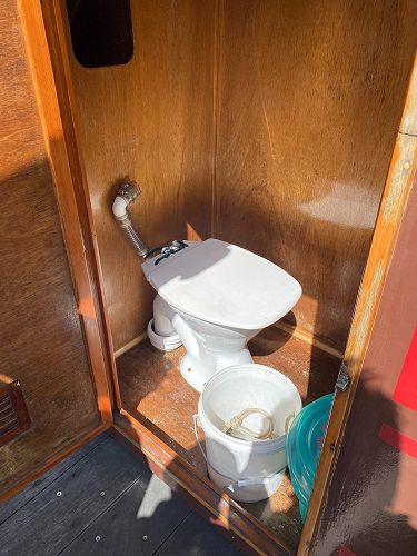 The toilet on board the waka hourua
