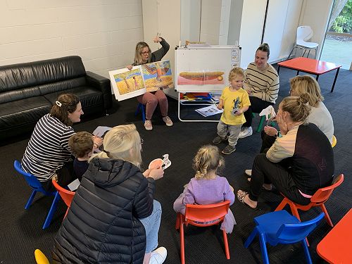 Storytime Prebbleton with Lydia and Hayley