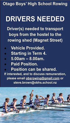 Driver required