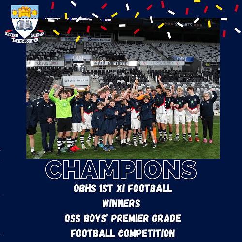 1st XI Football take the title