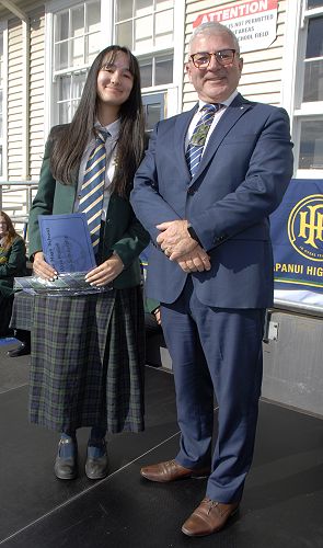 Maya Powell  Scholarship recipient