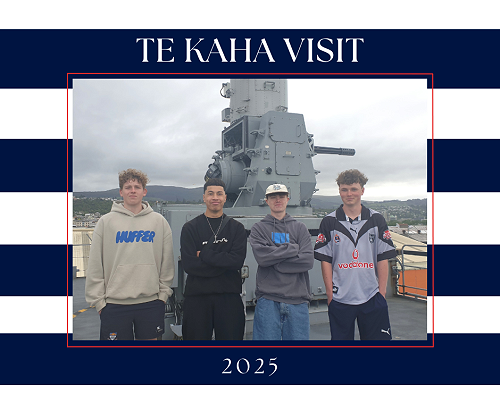 Students Tour HMNZS Te Kaha