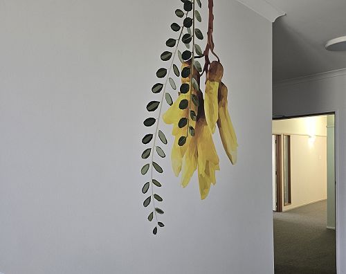 Kōwhai Decal at Ōamaru Hub