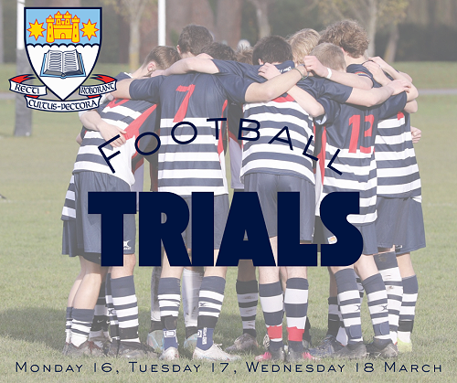 OBHS Football Trials