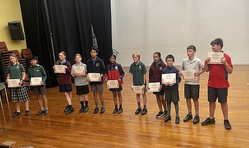 CHCH Intermediate Speech Contestants