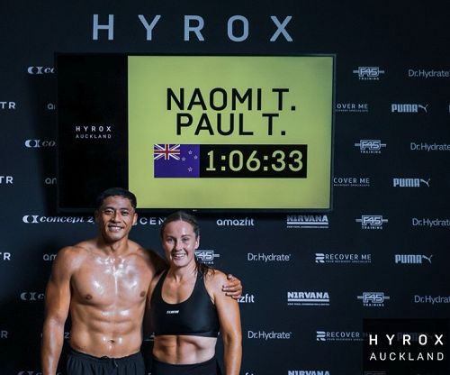 Paul & Naomi (Photo taken at 2025 Hyrox)