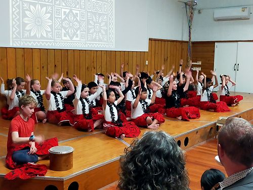 Some of our Korimako students took us to Samoa for the Sasa and Siva.