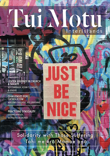 Cover: Tui Motu Magazine Issue 301 March 2025