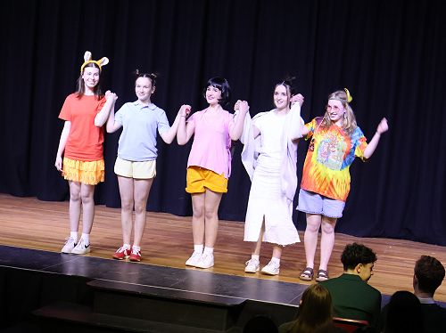 Katie Soper, Mckenzie Thompson, Laura McCartney, Bella McLennan, and Ellen Forbes - Junior Drama