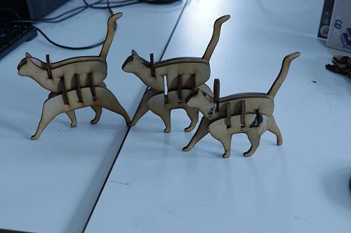 Silas Unu's cat design and prototype