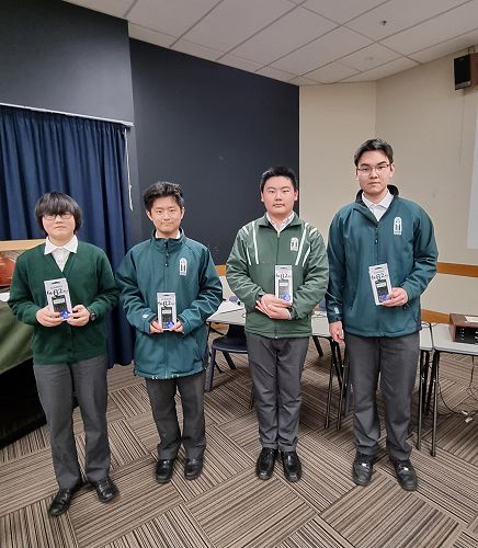 The third place Year 11 team.