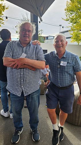 Mike Mackle (1970-1974) and Barry Gallen (1970-1973).