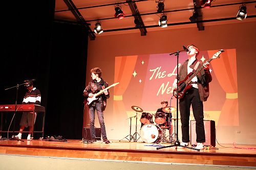 Winner of TGT 2025 - The Late News (Joseph Kelly, Harry Lodge, Ché McGivern, Akein Wickramagedara)