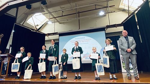 "Excellent Learner Award" recipients