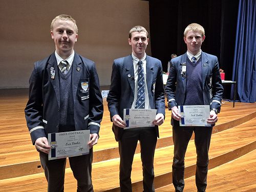 Football Prize-Giving Celebrates 2025 Season