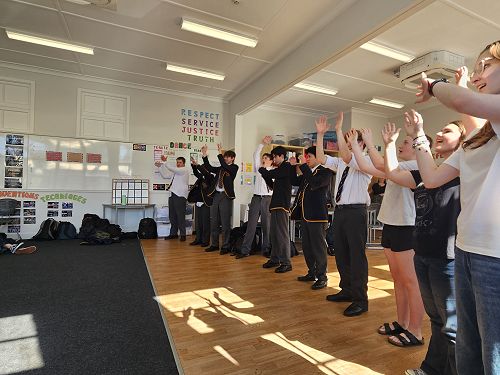 Te Rākau Theatre marae workshop
