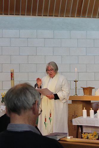 The Ven Jan Clark, Vicar General, presiding.