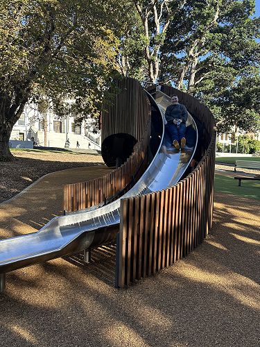 Zara given it her all outside parliament