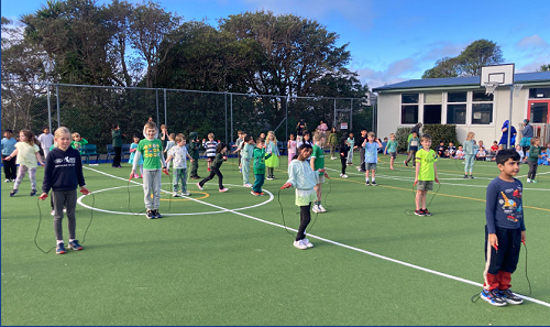 In June, we participated in Jumping June! The children learnt to skip and we had a whole school skipping afternoon. All that fun AND we raised over $10,000 for The Heart Foundation.
