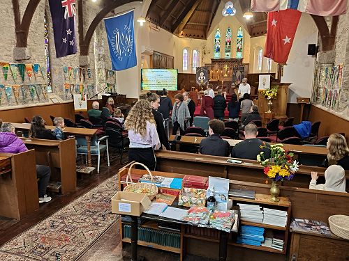 Easter Eucharist at Holy Trinity Port Chalmers
