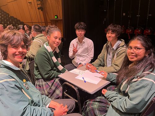 Staff v Senior Student Cantamath 2025