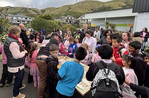 The bake sale was a huge success!